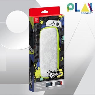 กระเป๋า Carrying Case &amp; Screen Protector Splatoon 3 for Nintendo Switch OLED [กระเป๋าและฟิลม์กันรอย] [ของแท้]