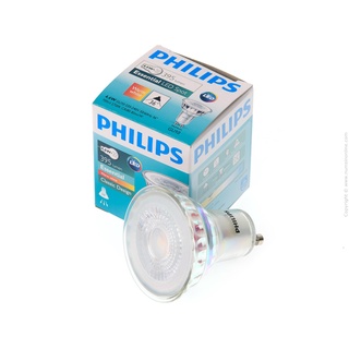 หลอดแอลอีดี GU10 220V 4.6W PHILIPS