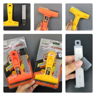 PORTABLE SCRAPER ที่ขูดลอกสี เซาะสี และคราบสกปรก คราบสติีกเกอร์ คราบกาว และคราว ต่าง ๆ ที่ติดพื้น ผิวเรียบ