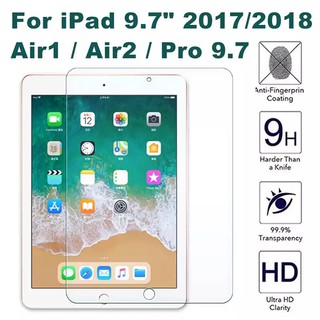 ฟิล์มกระจก นิรภัย เต็มจอ ไอแพด 9.7 (รุ่นที่5) 2017 Tempered Glass Screen Protector For iPad 9.7 (Gen6) 2018 Ipad Air1/2