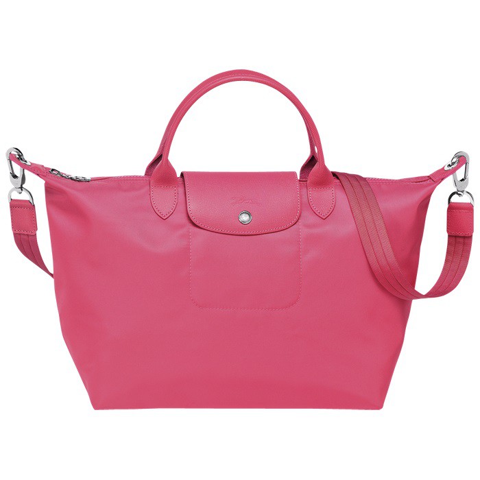 กระเป๋าลองชอม Longchamp neo size M สีชมพู ใหม่ แท้