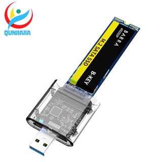 M2 Ssd เคส Sata Chassis ความเร็วสูง Usb3.0 อะแดปเตอร์ 5Gbps Gen 1 Ssd ดิสก์กล่อง