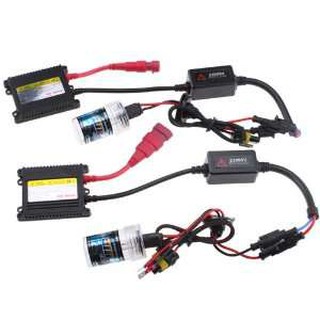 ชุดไฟ Xenon ขั้ว H1 35W บัลลาสบาง