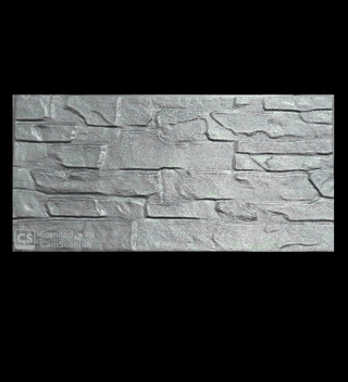 Bighot TAPIO วอลเปเปอร์ติดผนัง DIY 30x60x0.8ซม.  Stone  สีเทา**ถูกที่สุด**