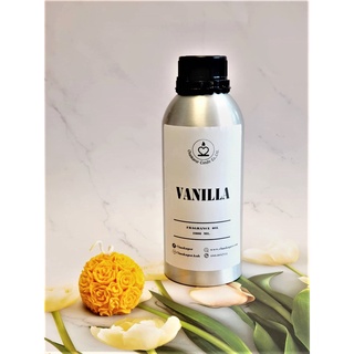 กลิ่น Vanilla ขนาด 1000ml. น้ำมันหอมสำหรับทำเทียน สบู่