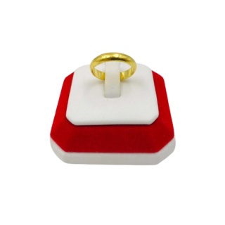 [MGOLD] แหวนทองคำแท้ 96.5% น้ำหนัก ครึ่งสลึง ลายเกลี้ยง