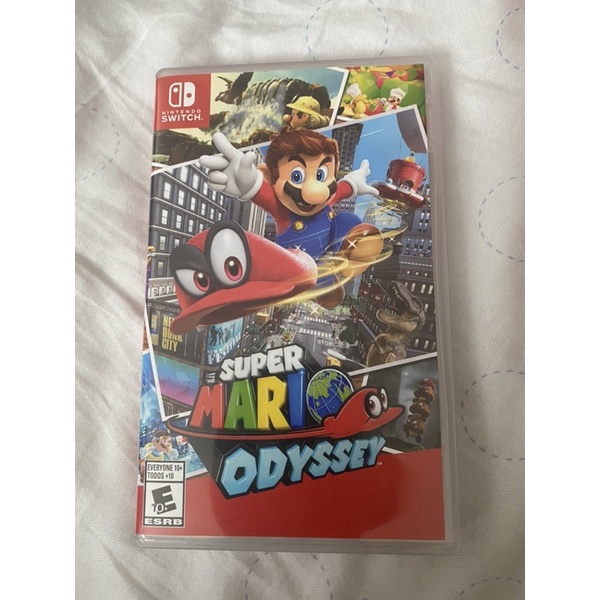 Mario Odyssey แผ่นเกม nintendo switch มือสอง