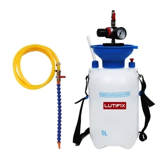 【ส่งไว】 MRCARTOOL LUTIFIX 5L/8L นิวเมติกเกียร์ปั๊มน้ำมันปั๊มน้ำมันความเร็วสูงหัวฉีดบรรจุเครื่องรถเกียร์อัตโนมัติเกียร์ ATF เปลี่ยนถ่ายปั๊มดูดน้ำมัน