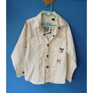 เสื้อเชิ้ต​แขนยาว Guess แท้ ไซสํ 3-4 ขวบ