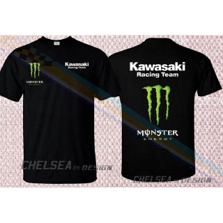 NEW Kawasaki Racing Team Superbike WSBK MOTORCYCLE RACING MOTOROD T1SHIRT dk1 เสื้อเชิ้ตแขนสั้น เสื้อเชิ้ตชาย ผู้ชายเสื้อ