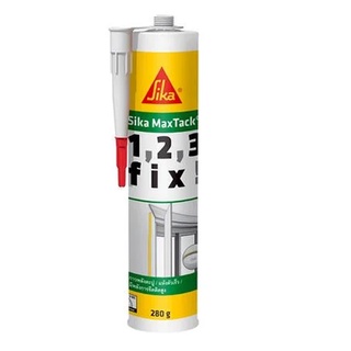 กาวพลังตะปูสูตรน้ำ SIKA MAXTACK 280 มล. สีขาว