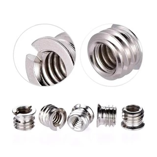 Professional Convert Screw Adapter 1/4" to 3/8" Tripod Screw stainless steel แปลงมืออาชีพกรูอะแดปเตอร์ 1/4" เปลี่ยน 3/8"