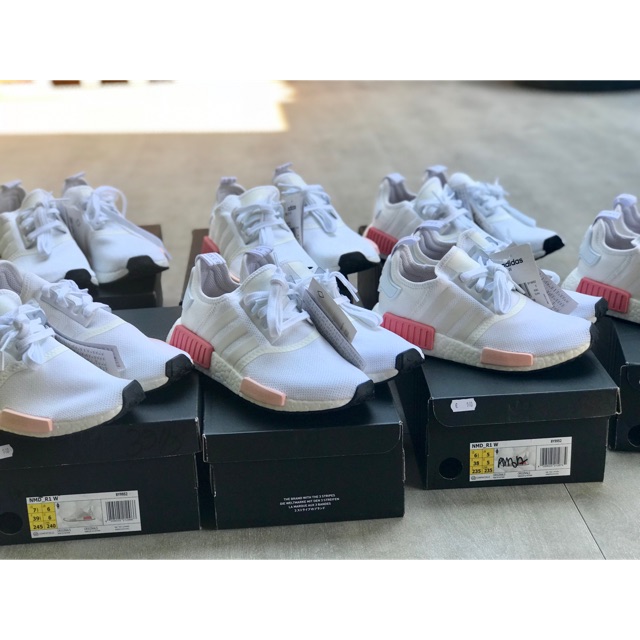 Adidas NMD White rose