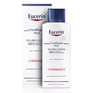 ยูเซอริน ยูเรีย รีแพร์ Eucerin UreaRepair Plus 5% Urea Lotion 48H Long-Lasting Hydration 250 ml. repair