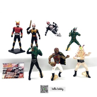 กาชาปอง HG Kamen Rider 25 ~Hissatsu no 10-Count Edition~ by Bandai (Set of 7) gashapon masked rider กาชาปองมดแดง