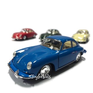 🚘โมเดลรถเหล็ก Porsche 356 B Carrer2🚘 โมเดลรถโบราณ ดีเทลสวย