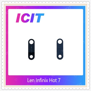 Lens Infinix hot 7 อะไหล่เลนกล้อง กระจกเลนส์กล้อง กระจกกล้องหลัง Camera Lens (ได้1ชิ้น) อะไหล่มือถือ ICIT-Display