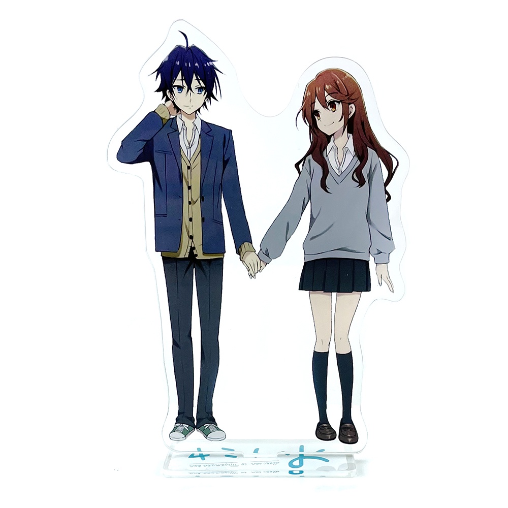 Horimiya Miyamura Izumi Hori Kyoko คู่อะคริลิค Standee รูปเค้ก Topper อะนิเมะ