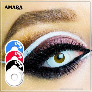 AMARA LENSES 2pcs Cosplay Halloween Colored Contact Lenses Colored Cosplay Contacts  Red Brown Gray Blue Pink Lenses For Eyes