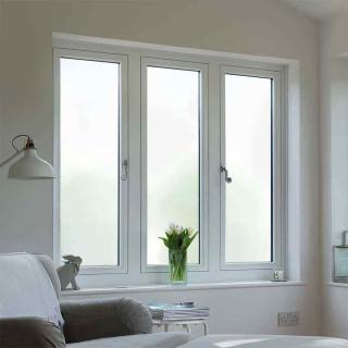 Frosted Window Film,Privacy White Frost Glass Waterproof Frosted Film Sticker