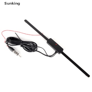 [Sunking] ขายดี เสาอากาศวิทยุไฟฟ้า 12V Fm/Am อัตโนมัติ สําหรับรถยนต์