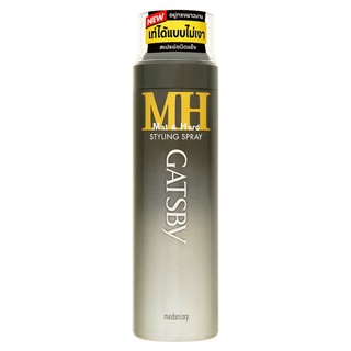 🔥The Best!! แกสบี้ แมท แอนด์ ฮาร์ด สเปรย์จัดแต่งทรงผม 200มล. Gatsby Mat &amp; Hard Styling Spray 200ml