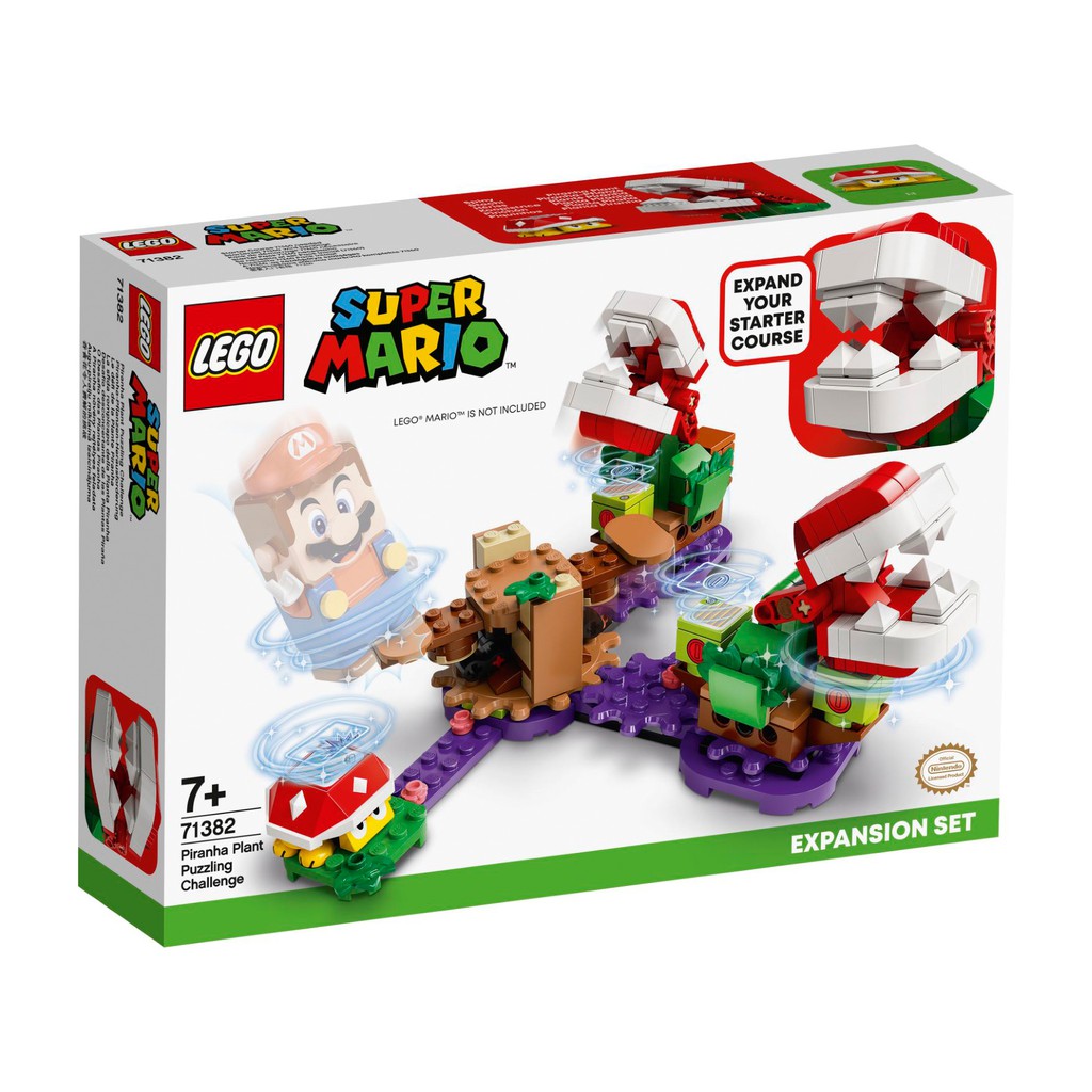 Lego Super Mario 71382 Piranha Plant Challenge Expansion Set