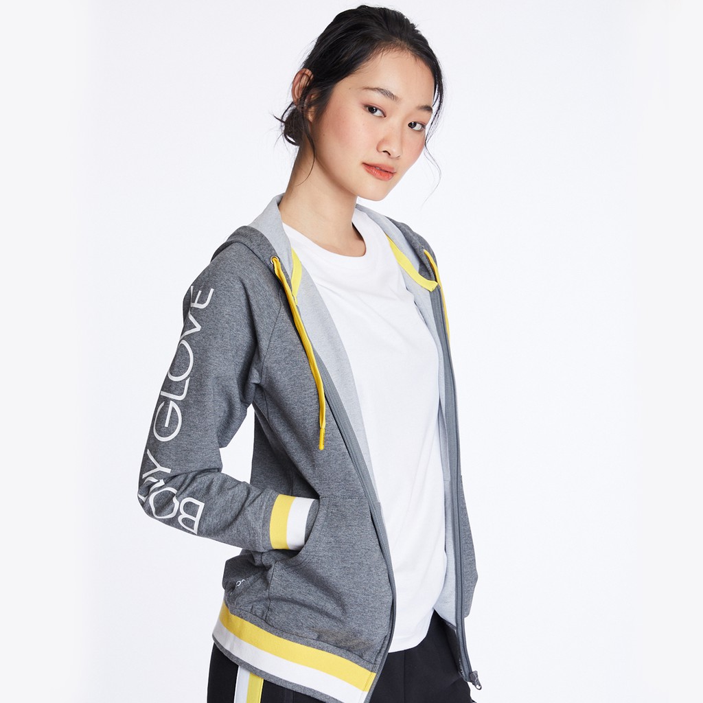 BODY GLOVE Women's SC Cooltex Hoodie เสื้อฮู้ด ผู้หญิง สีเทาเข้ม-21