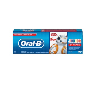 [ใหม่!] Oral-B ออรัลบี ยาสีฟัน สตาร์วอล์ส สำหรับเด็ก 6 ปีขึ้นไป Starwars Toothpaste for kids 6+ year 92 กรัม