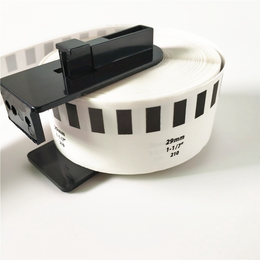 4 x Rolls Brother DK 22210 DK-22210 ใช้งานร่วมกับป้ายต่อเนื่องสําหรับ QL-800 810W 820NWB 1050 1100