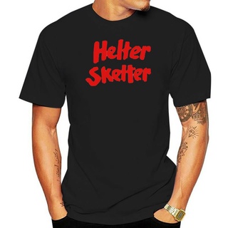 เสื้อยืด พิมพ์ลายโลโก้ Helter Skelter Charles Manson สีดํา สีขาว สําหรับผู้ชาย และผู้หญิงสามารถปรับแต่งได้