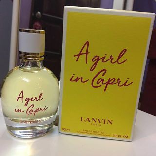 Lanvin a girl in capri edt 90 ml 
กล่องซีล 1,890฿