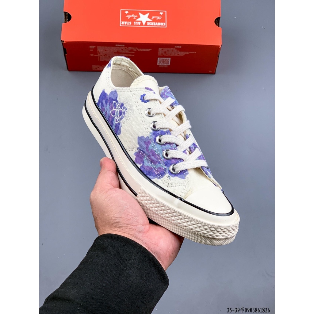 purple women's converse