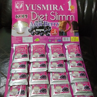 กาแฟลด นน. d.i.e.t s.l.i.m YUSMIRA 20ซอง