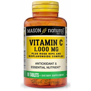 Mason Natural, VITAMIN C (Tablets)