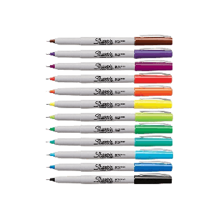 ปากกามาร์คเกอร์ ชนิดถาวร Sharpie Ultra Fine 0.3 มม. ชาร์ปี้ (2/2)