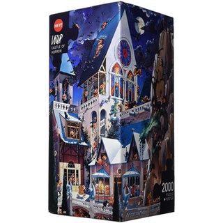 จิ๊กซอว์ 2000 pcs PUZZLE HEYE - CASTLE OF HORROR (Loup) Triangular Box (+Poster)