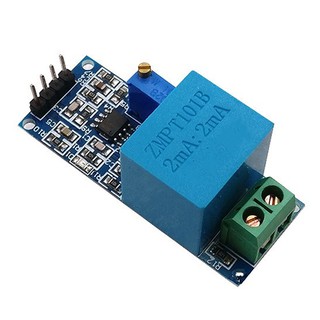 ZMPT101B โมดูลหม้อแปลงแรงดันไฟฟ้าเฟสเดียว AC Active Output Voltage Sensor Module