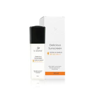 S MONE DELICIOUS SUNSCREEN ครีมกันแดด เนื้อเบาบาง ซึมซาบทันที 1ขวด 30มล.