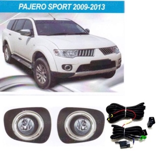 ไฟตัดหมอก ไฟสปอร์ตไลท์ MITSUBISHI PAJERO SPORT 2009-2013