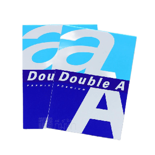 Double A Office สมุดฉีก ไม่มีเส้น A7 หนา 80 แกรม 40แผ่น/เล่ม