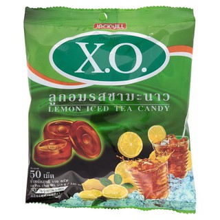 ว๊าว🍟 เพรสโต้ เอ็กซ์.โอ. ลูกอมรสชามะนาว 50 เม็ด Presto EXO. Lemon Candy Tea 50 tablets