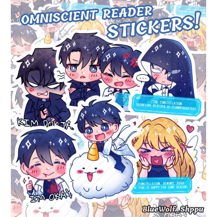 [ OMNISCIENT READER VIEWPOINT/ORV ] สติ๊กเกอร์ SET by BlueWolf