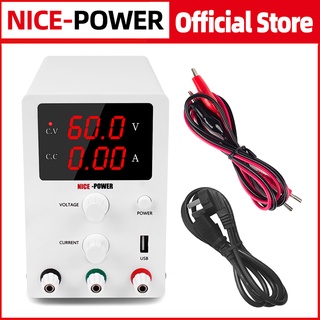 เครื่องจ่ายไฟ DC Power Supply 30V 60V 120V 3A 5A 10A แหล่งจ่ายไฟ RSPS3010 adjustable ปรับค่าได้ Nice Power ราคาถูก