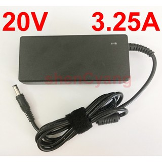 อะแดปเตอร์ไฟฟ้า 20V 3.25A Lenovo G470 G480 G465 G455 G560 G570 Z460 Z580 20V 3.25A (65W) Notebook Charger Adaptor