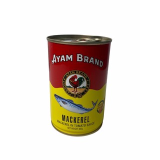 AYAM BRAND ปลากระป๋อง อะยัม ตราไก่ MACKEREL IN TOMATO SAUCE 425g ขนาดใหญ่ XL 1 กระป๋อง ราคาพิเศษ สินค้าพร้อมส่ง!!