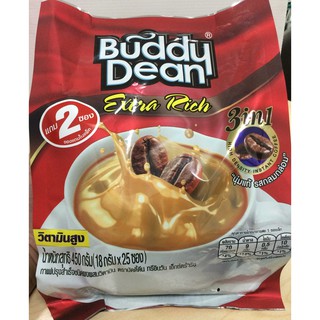 Buddy Dean Extra Rich  วิตามินสูง 3in1 25ซอง 450กรัม