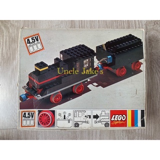 (มือ2) LEGO 122 : Loco and Tender(4.5V) (ปี 1969)