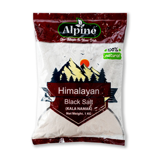 🔥 HOT🔥 อัลไพน์ เกลือหิมาลายันสีดำ 1 กก. Alpine Himalayan Black Salt 1 kg