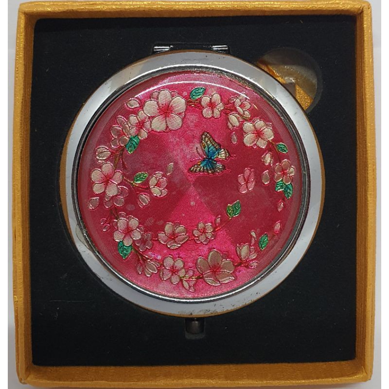 กระจกกลมแต่งหน้า ตลับแป้ง ตลับกระจก ของฝาก ของชำร่วย - รูปที่ 4